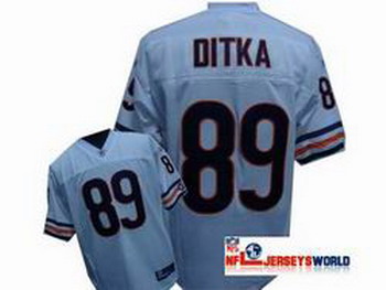 Cheap Chicago Bears 89 Mike DITKA white Jersey For Sale