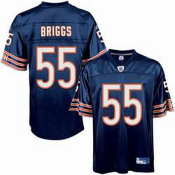 Cheap Chicago Bears 55 Lance BRIGGS blue Jersey For Sale
