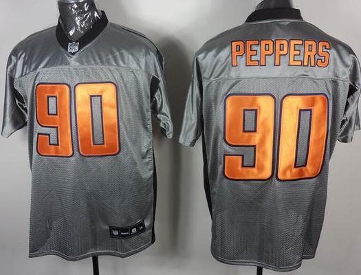 Cheap Chicago Bears 90 Julius Peppers Grey NFL Jerseys For Sale