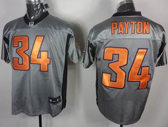 Cheap Chicago Bears 34 Walter Payton Grey NFL Jerseys For Sale