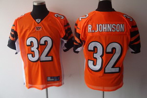 Cheap Cincinnati Bengals 32 Rudi R.Johnson orange Jerseys For Sale