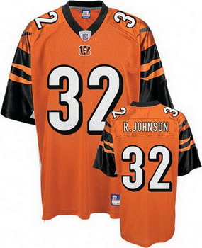 Cheap Cincinnati Bengals 32 Rudi Johnson Orange Jersey For Sale