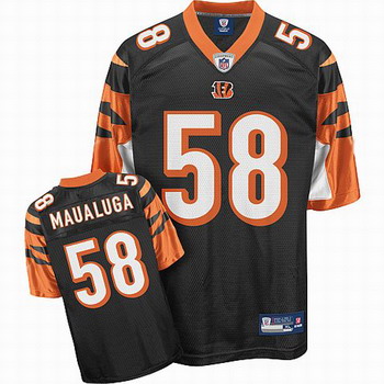 Cheap Cincinnati Bengals 58 Rey Maualuga Team Color Jersey For Sale