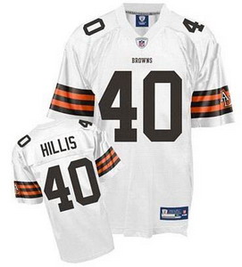 Cheap Cleveland Browns 40 Peyton Hillis Jersey white For Sale