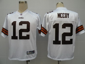 Cheap Cleveland Browns 12 Colt Mccoy White Jerseys For Sale