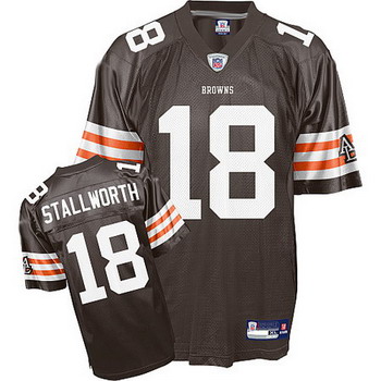Cheap CLEVELAND BROWNS DONTE STALLWORTH 18 JERSEY For Sale