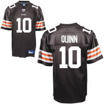 Cheap Cleveland Browns 10 Brady Quinn Brown Jersey For Sale