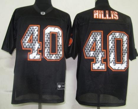 Cheap Cleveland Browns 40 Hillis Black United Sideline Jerseys For Sale