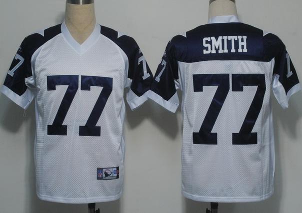 Cheap Dallas Cowboys 77 Smith White THANKSGIVINGS NFL Jerseys For Sale