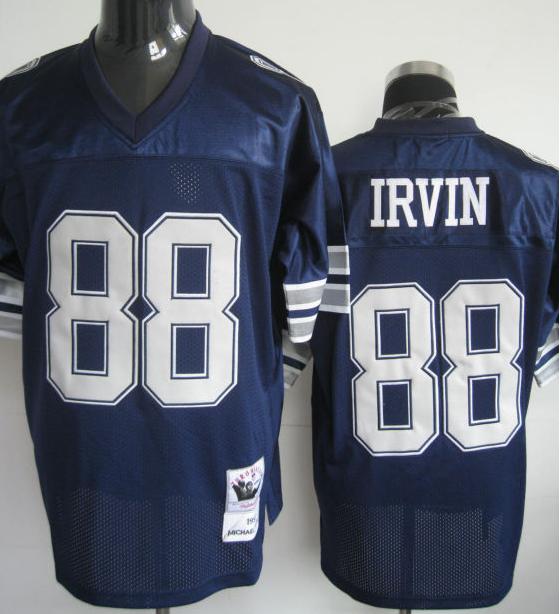 Cheap Dallas Cowboys 88 Michael Irvin Blue Jersey For Sale