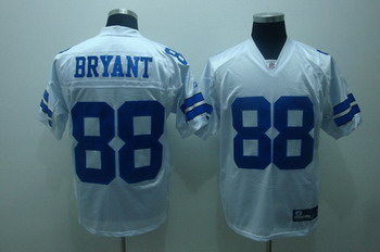 Dallas Cowboys 88 bryant white football jerseys