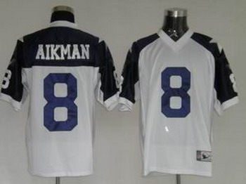 Cheap jerseys Dallas Cowboys 8 T.Aikman White thanksgivings For Sale