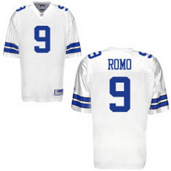 Cheap Dallas Cowboys 9 Tony Romo White Jersey For Sale