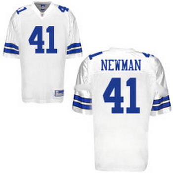 Cheap Dallas Cowboys 41 Terence Newman White Jersey For Sale