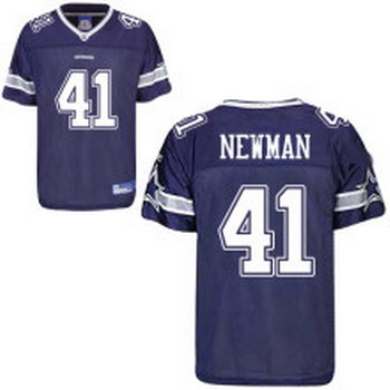 Cheap Dallas Cowboys 41 Terence Newman Blue Jersey For Sale