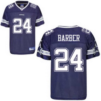 Cheap Dallas Cowboys 24 Marion Barber Blue Jersey For Sale
