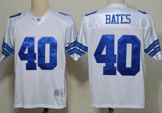 Cheap Dallas Cowboys 40# Bill Bates White NFL Jerseys For Sale