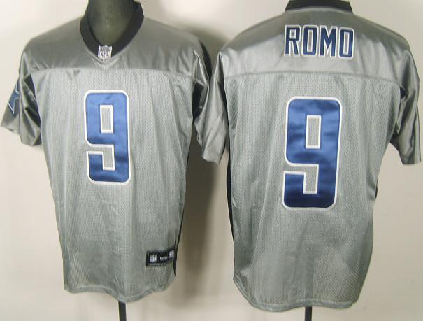 Cheap Dallas Cowboys 9 Tony Romo Grey Shadow NFL Jersey For Sale