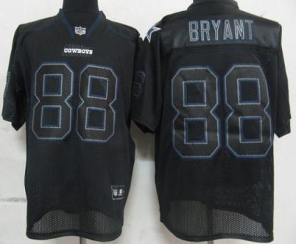 Cheap Dallas Cowboys 88 Bryant Lights Out BLACK Jerseys For Sale