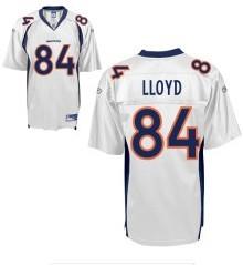 Cheap Denver Broncos 84 Brandon Lloyd White Jersey For Sale