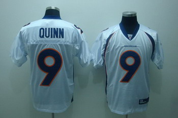 Cheap Denver Broncos 9 Brady Quinn white Jersey For Sale