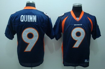 Cheap Denver Broncos 9 Quinn blue Jersey For Sale
