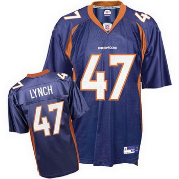 Cheap Denver Broncos blue John Lynch blue Jersey For Sale