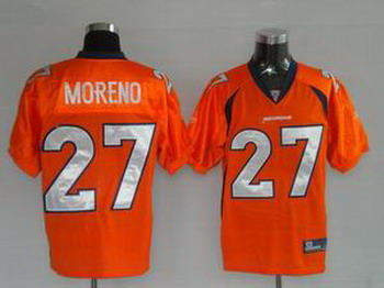 Cheap Denver Broncos 27 Knowshon Moreno Orange Jerseys For Sale