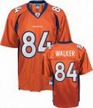 Cheap Denver Broncos 84 WALKER Orange Jersey For Sale