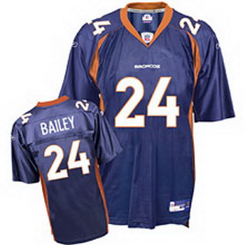 Cheap Denver Broncos 24 Champ Bailey team color For Sale