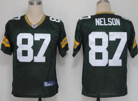 Cheap Green Bay Packers 87 Jordy Nelson Green NFL Jerseys For Sale