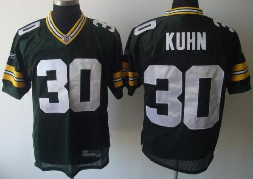 Cheap Green Bay Packers 30 Kuhn Green NFL Jerseys For Sale