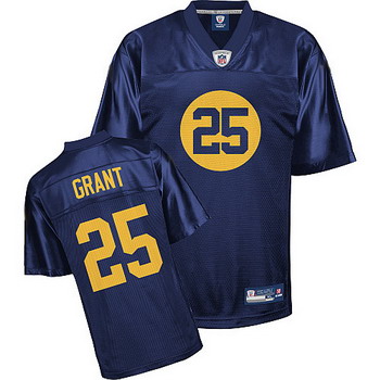 Cheap Green Bay Packers 25 Ryan Grant Blue Jersey For Sale