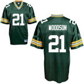 Cheap Green Bay Packers 21 Charles Woodson green Jersey For Sale