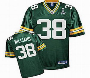 Cheap Green Bay Packers 38 Tramon Williams 2011 Super Bowl XLV jersey green For Sale