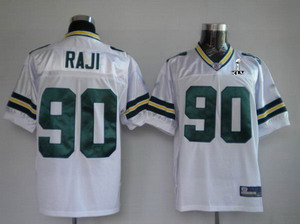 Cheap Green Bay Packers 90 Raji White Super Bowl XLV Jerseys For Sale