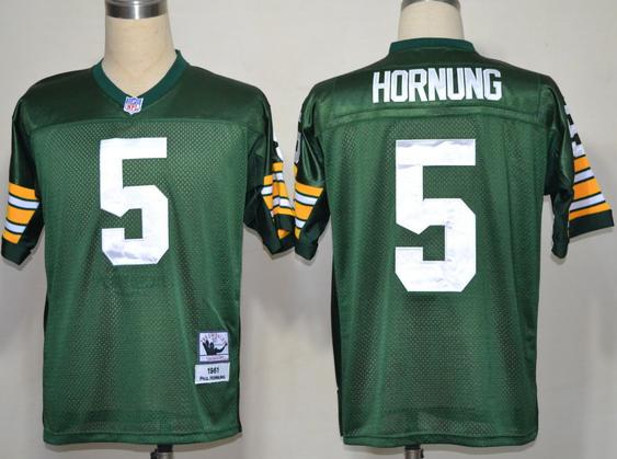 Cheap Green Bay Packers 5 Paul Hornung Green Throwback NFL Jerseys For Sale
