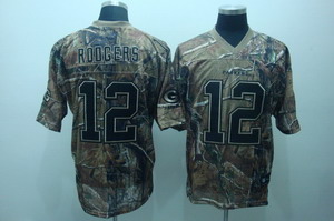 Cheap Green Bay Packers 12 Aaron Rodgers Camo Authentic Realtree Jerseys For Sale