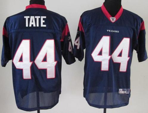 Cheap Houston Texans 44 TATE Dark Blue NFL Jerseys For Sale