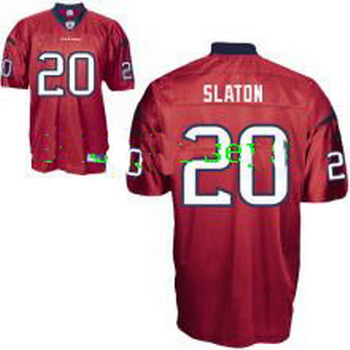 Cheap Houston Texans Slaton steve 20 Red jersey For Sale