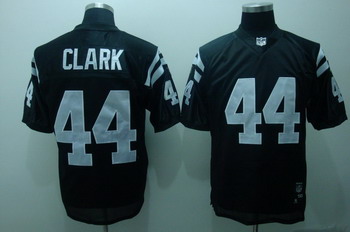 Cheap Indianapolis Colts 44 Dallas Clark Black Jerseys For Sale