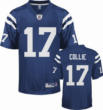 Cheap Austin Collie Jersey Blue 17 Indianapolis Colts jerseys For Sale