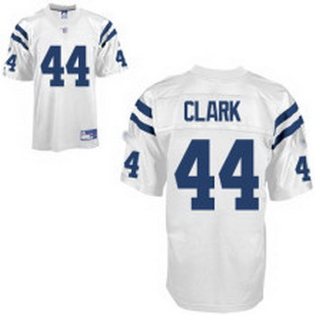 Cheap Indianapolis Colts 44 CLRAK White Jersey For Sale