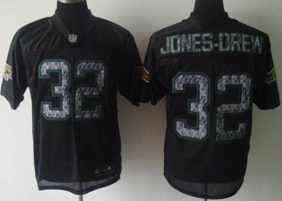 Cheap Jacksonville Jaguars 32 Maurice Jones-Drew Black United Sideline Jerseys For Sale