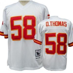 Cheap Kansas City Chiefs 58 Derrick Thomas White Jersey For Sale