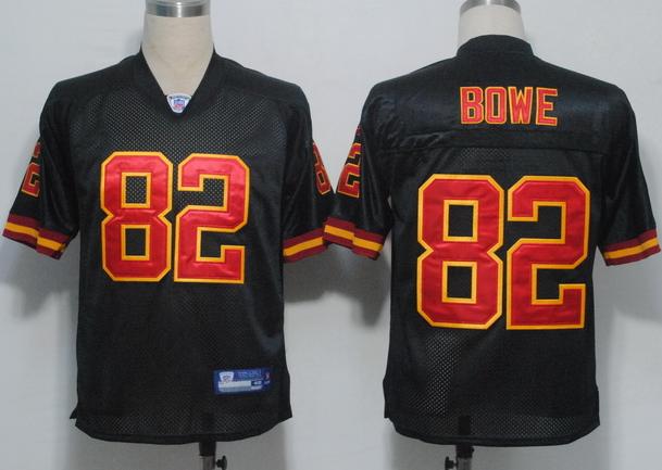 Cheap Kansas City Chiefs 82 Dwayne Bowe Black NFL Jerseys For Sale