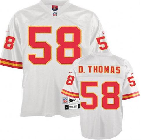 Cheap Kansas Ciy Chiefs 58 D.Thomas White jersey For Sale