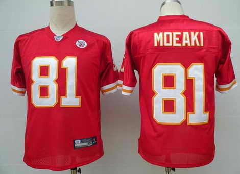 Cheap Kansas City Chiefs 81 Moeaki Red Jersey For Sale