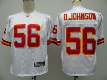 Cheap Kansas Ciy Chiefs 56 Derrick Johnson white Jerseys For Sale