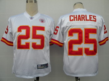 Cheap Kansas Ciy Chiefs 25 Jamaal Charles White Jerseys For Sale